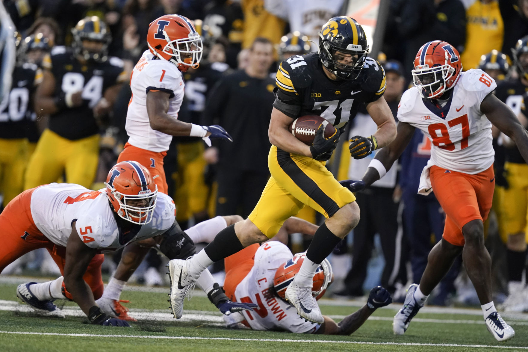 Illinois Iowa Football